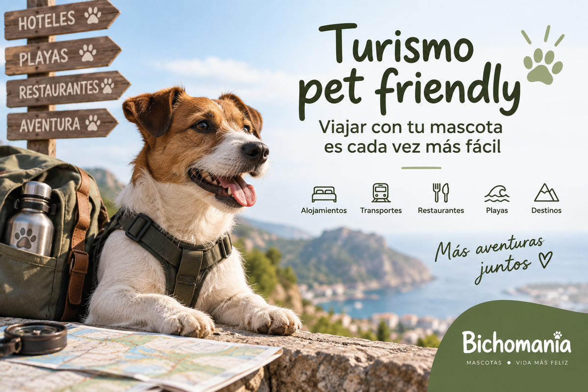 Turismo pet friendly: viajar con tu mascota es cada vez más fácil 🐶🐱✈️
