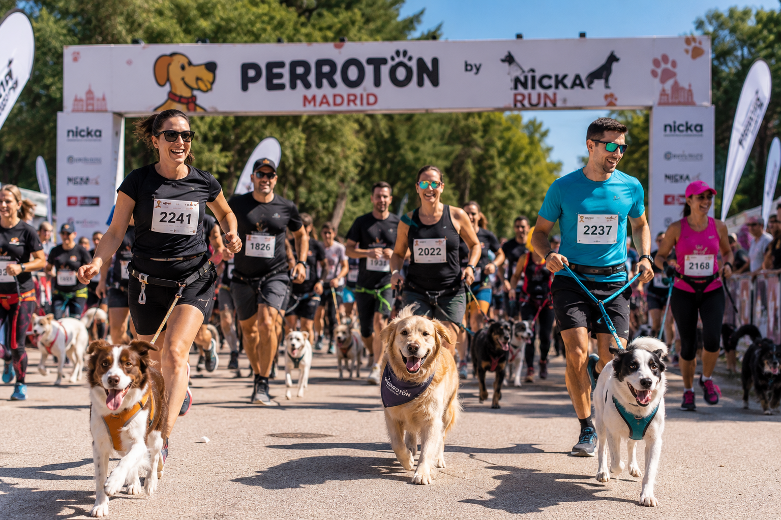 Perrotón Madrid 2026: fecha, recorrido y todo sobre la carrera con perros 🐕🏃