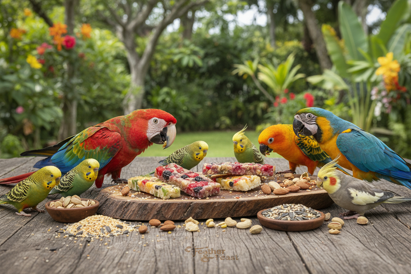 Snacks para Aves