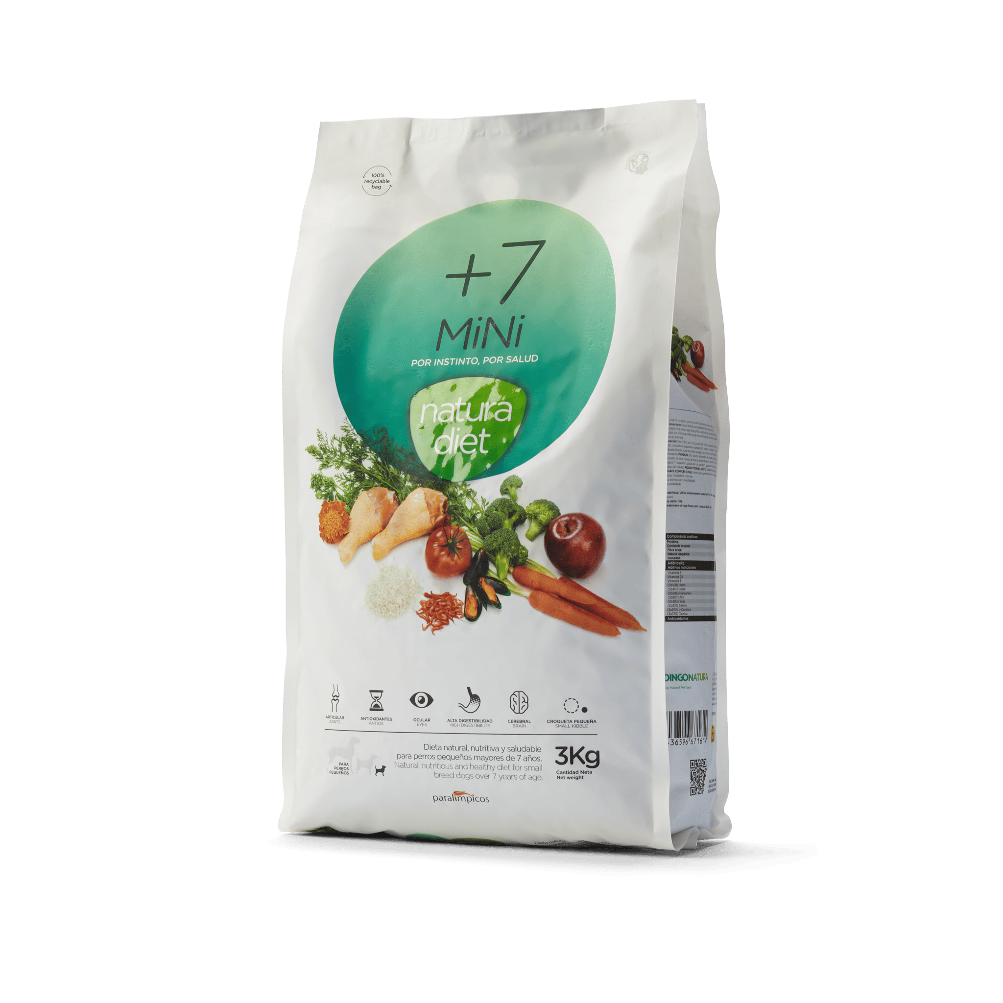 Natura Diet +7 Mini — Bichomania