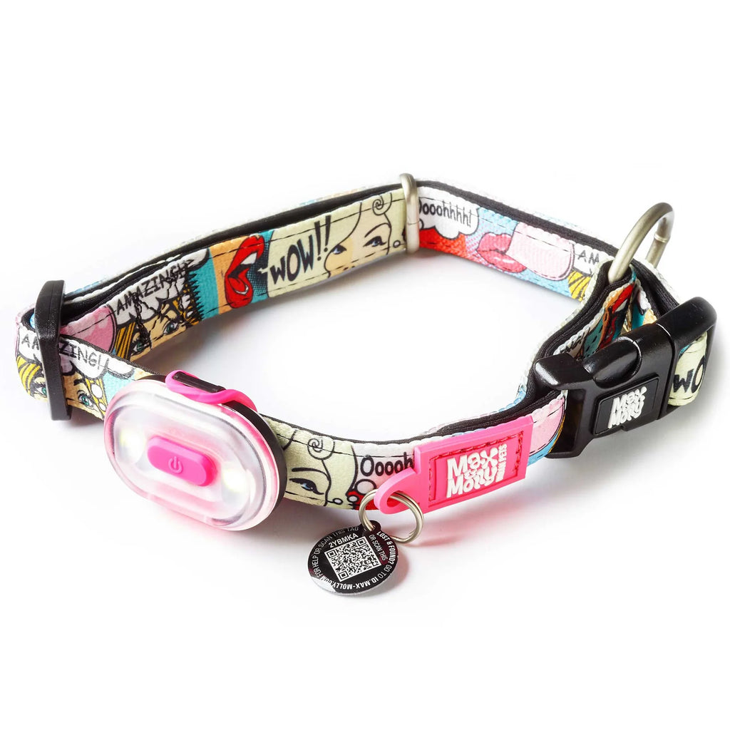 Matrix ultra led para perros - rosa