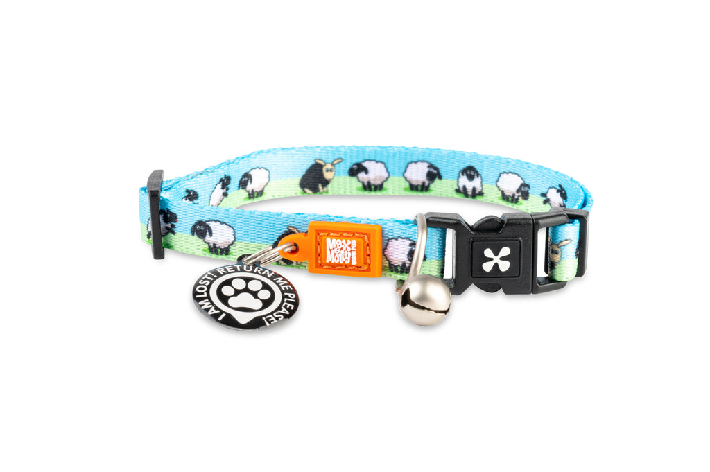 Gotcha Collar Smart ID Black Sheep Max & Molly para gatos