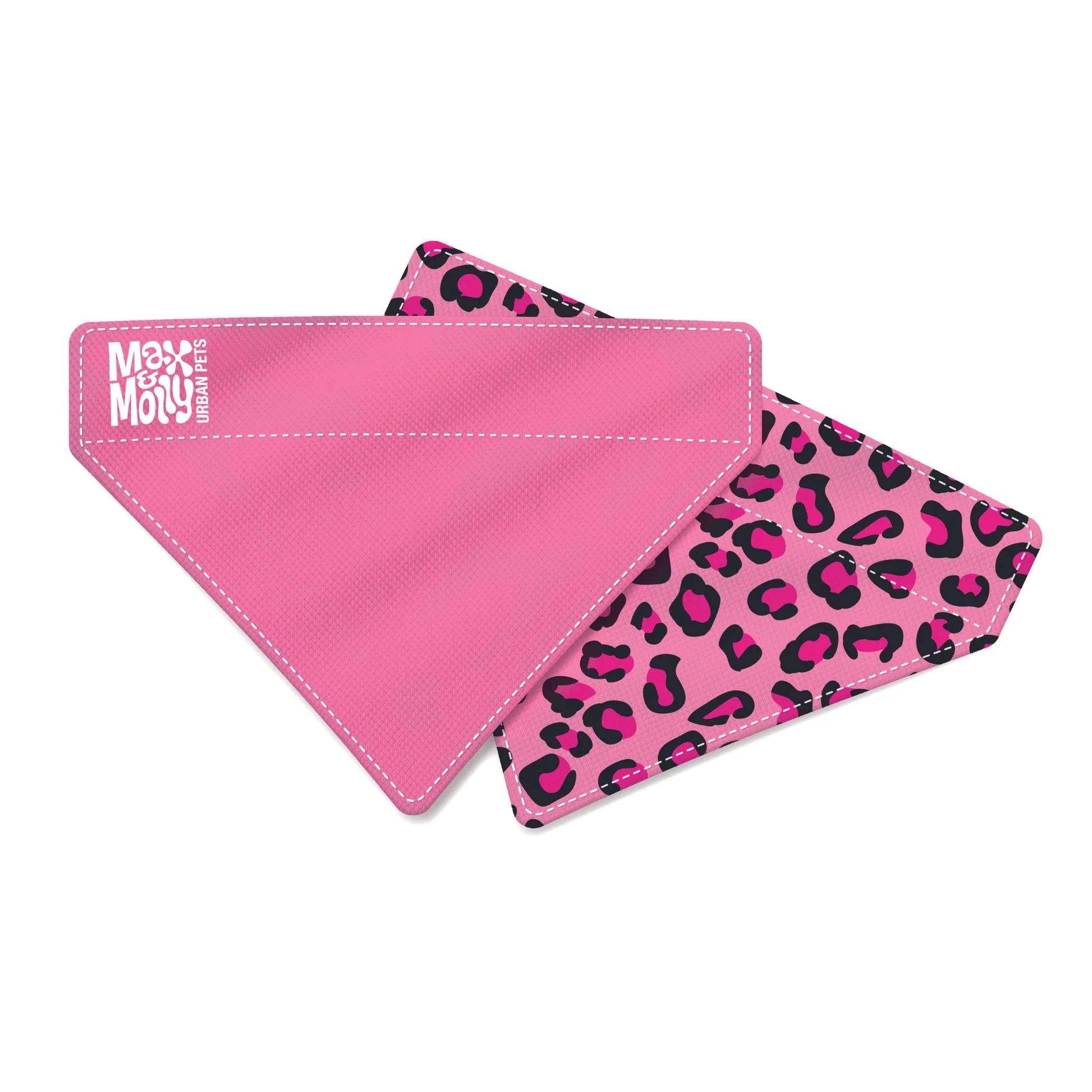 Bandana Leopard Pink para perros Max & Molly
