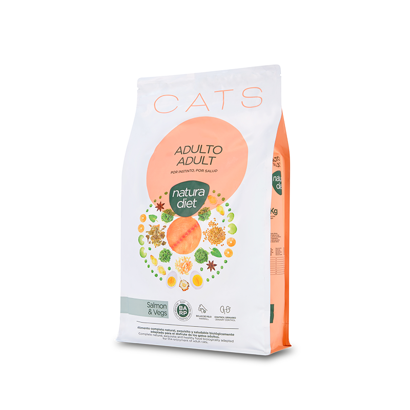 Natura Diet Cat Adult Salmon — Bichomania