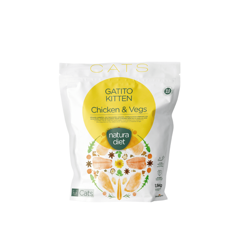 Natura Diet Cat Kitten Chicken — Bichomania