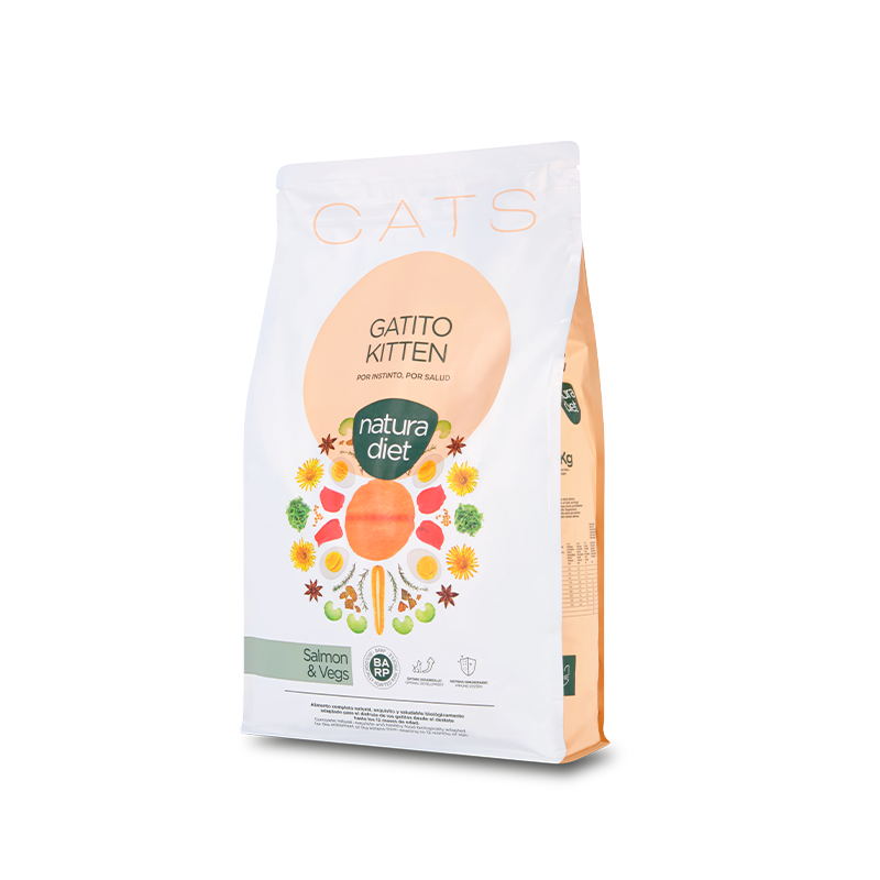 Natura Diet Cat Kitten Salmon — Bichomania