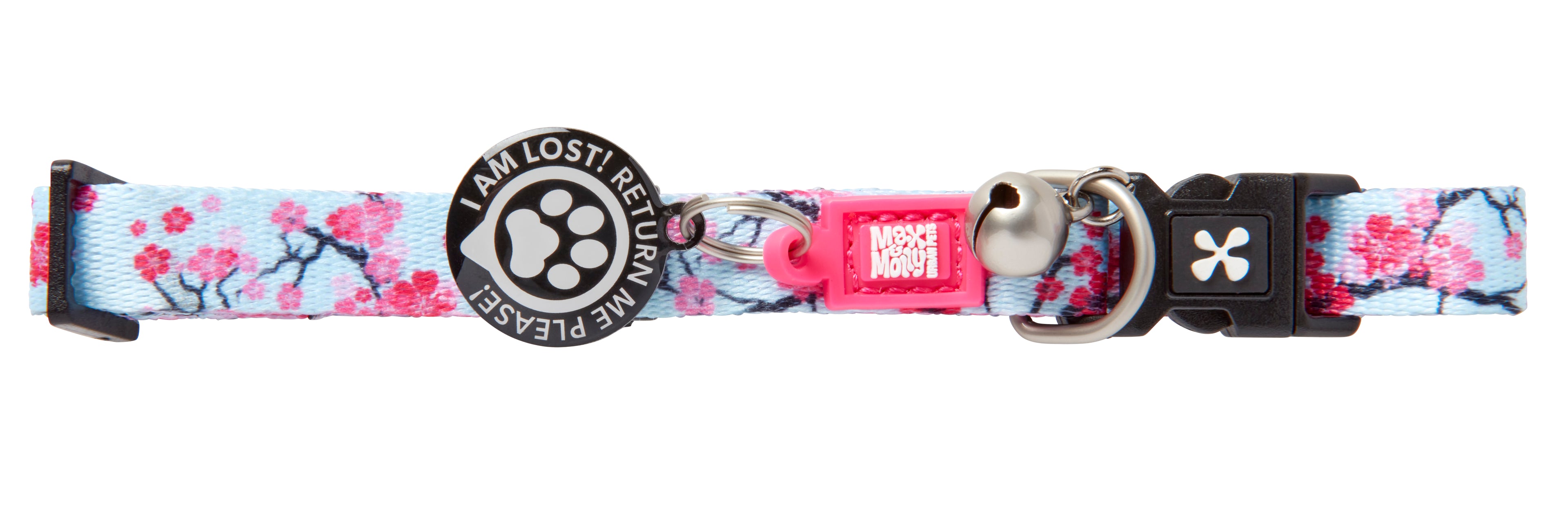Collar Gotcha Smart ID Cherry Bloom Max & Molly para gatos