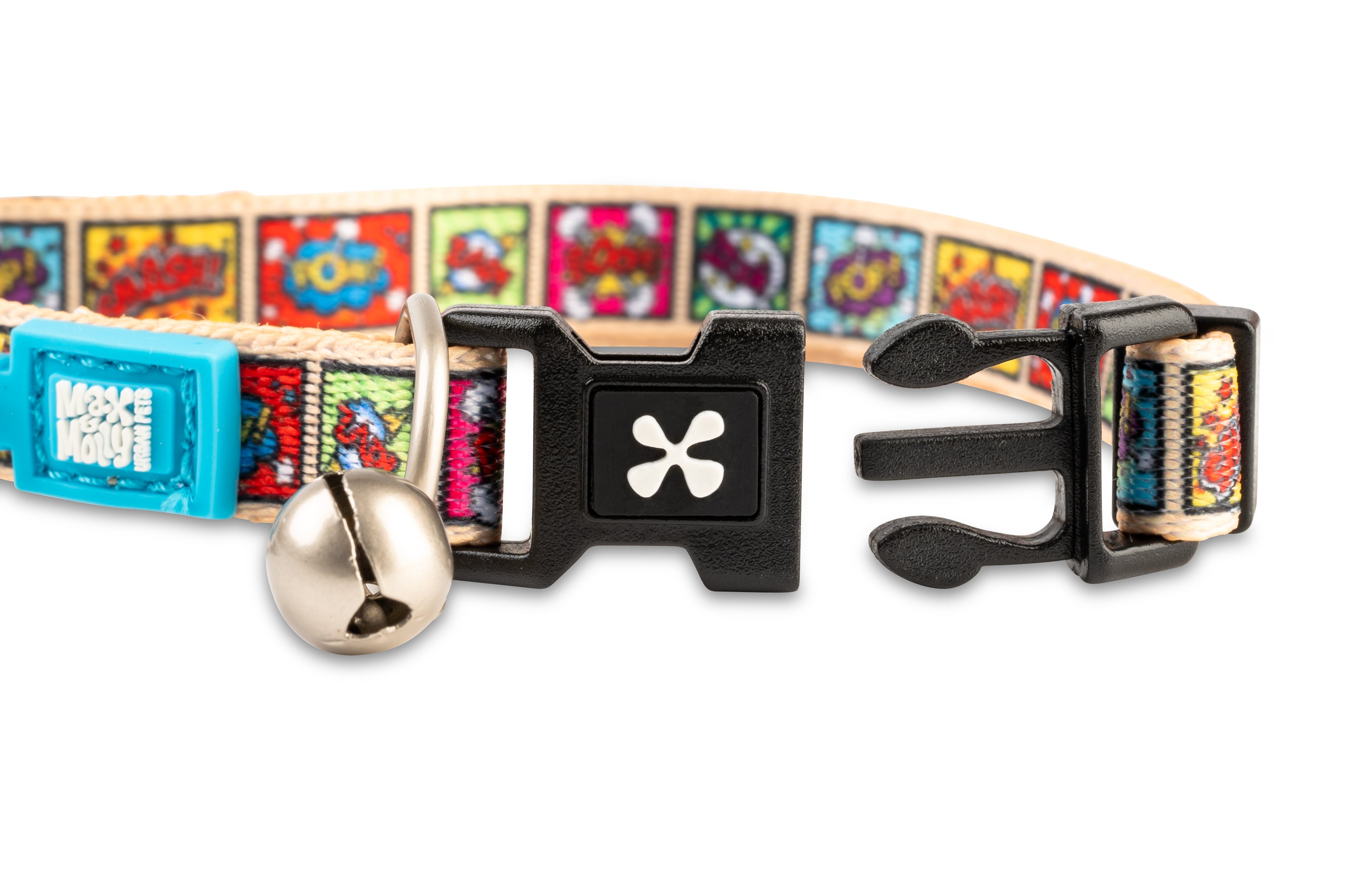Collar Gotcha Smart ID Comic Max & Molly para gatos