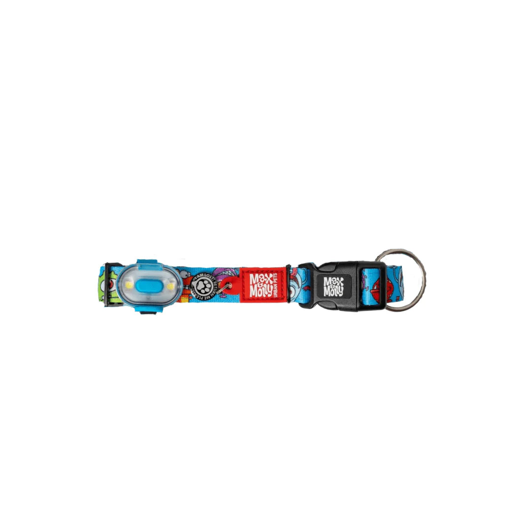 Matrix ultra led para perros - azul cielo