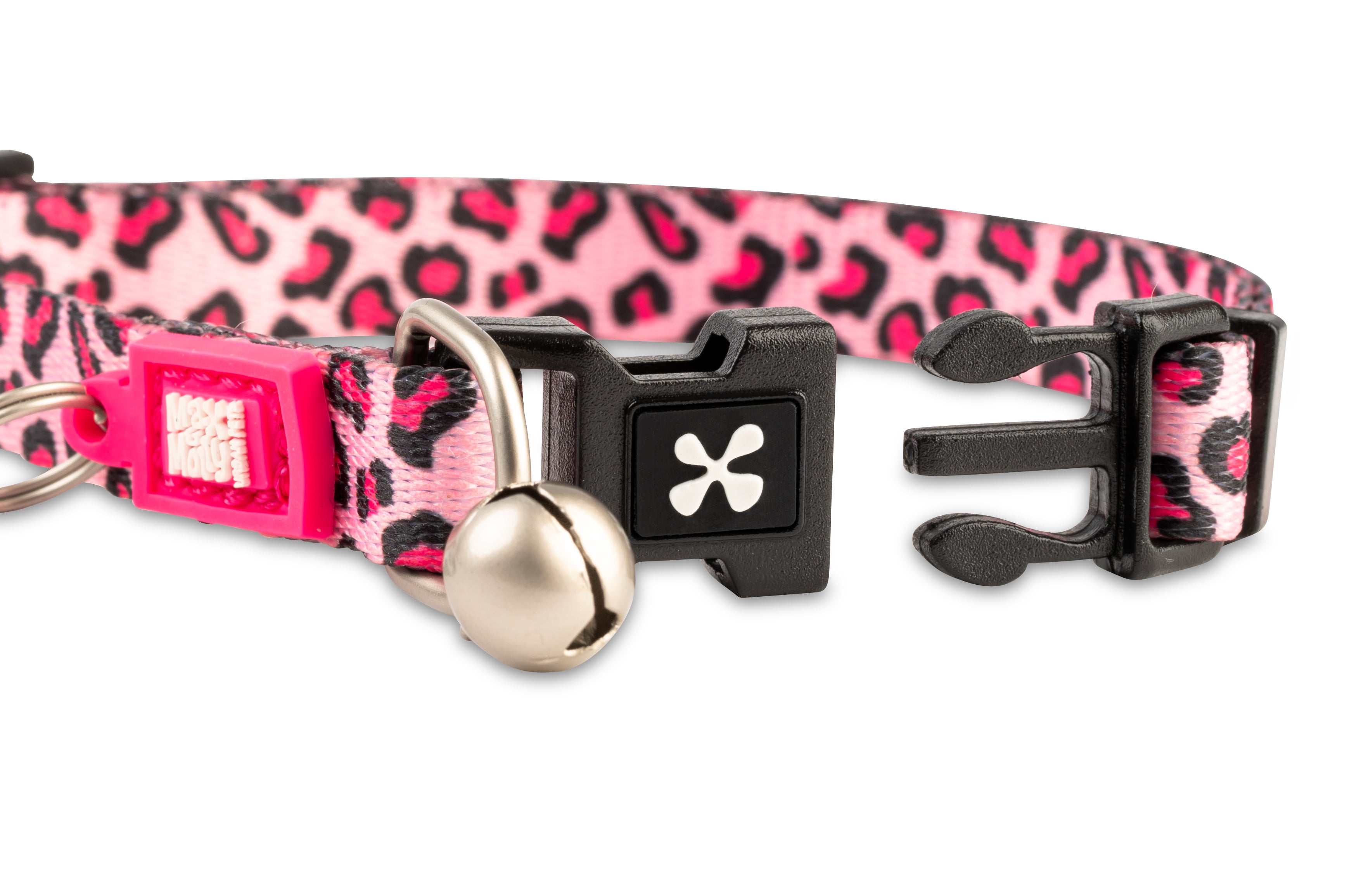 Collar Gotcha Smart ID Leopard Pink para gatos