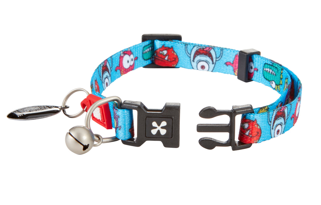 Collar Gotcha Smart ID Little Monsters Max & Molly para gatos