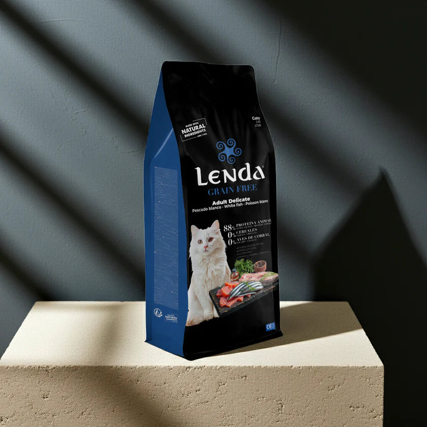 Lenda Grain Free Adult Delicate - Pienso para Gatos con Digestión Sensible