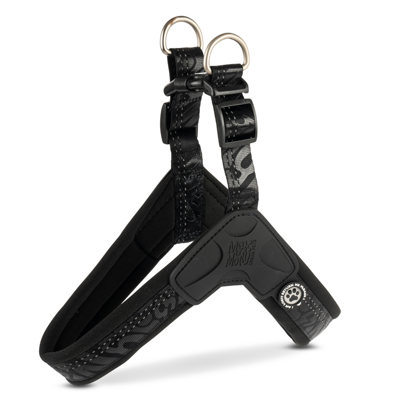 Gotcha Q-Fit Arnés Matrix 2.0 Black Max & Molly para perros