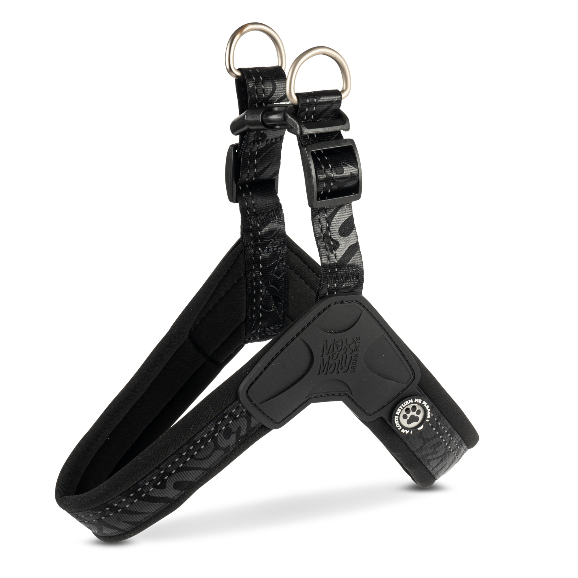 Gotcha Q-Fit Arnés Matrix 2.0 Black Max & Molly para perros