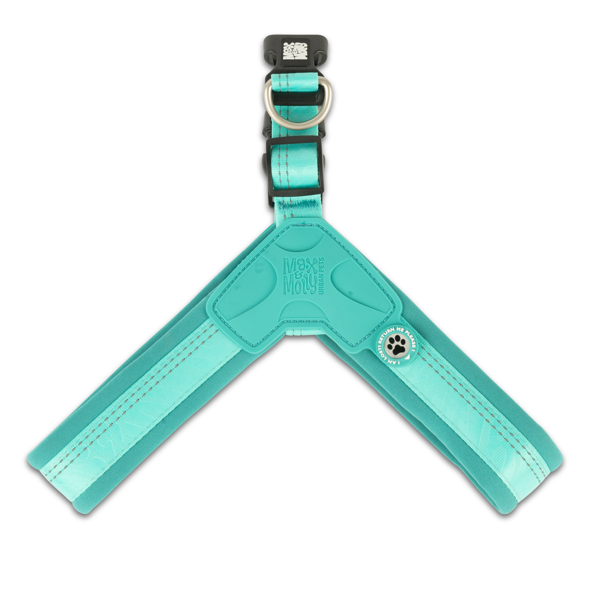 Arnés Q-Fit Matrix 2.0 Turquoise Max & Molly para perros
