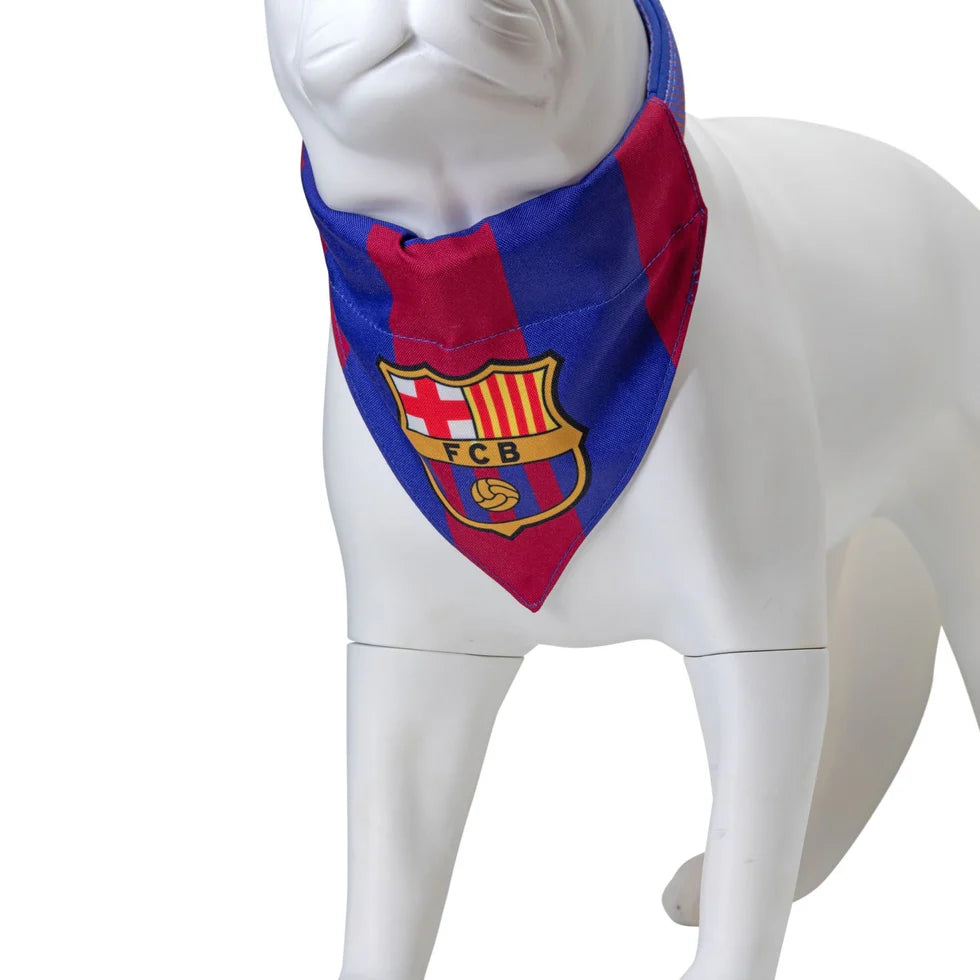 Bandana Futbol Club Barcelona Max & Molly para perros