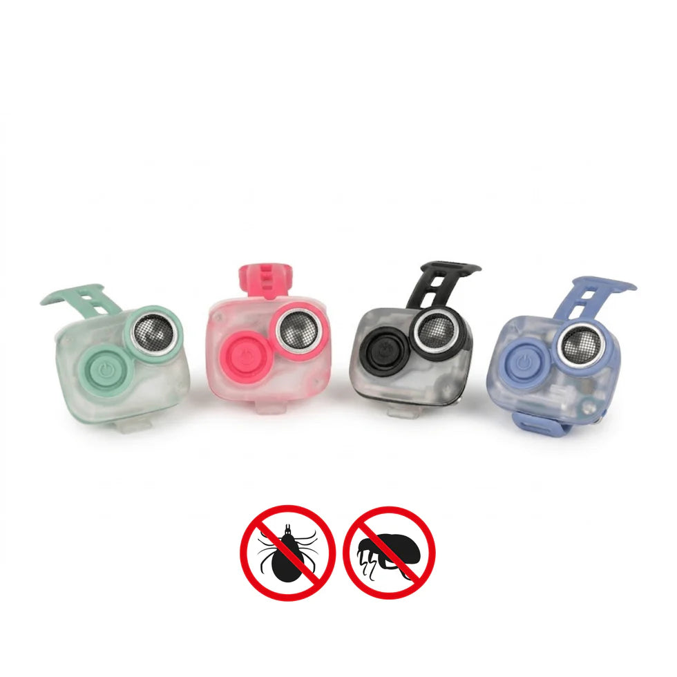 Repelente ultrasónico antiparasitario Soundshield Mini Rose Max & Molly