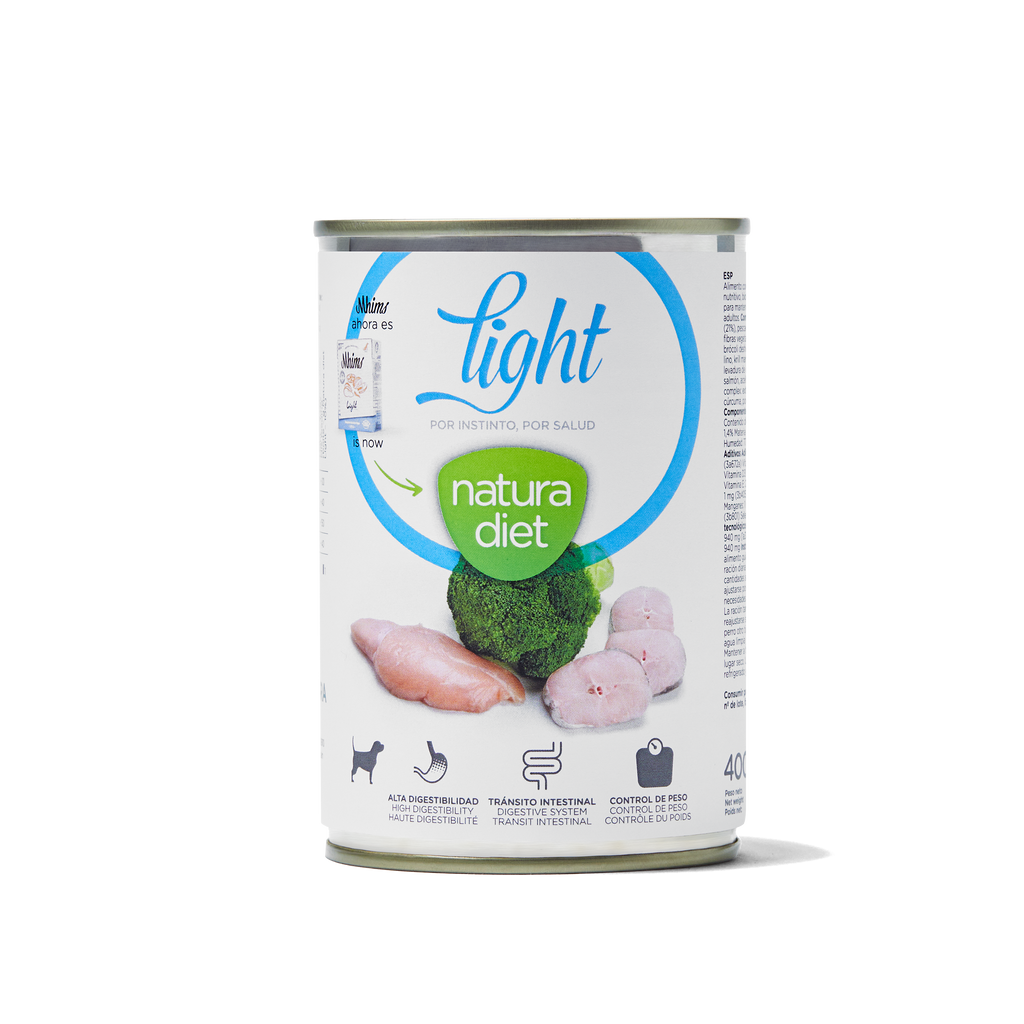 Natura Diet Dog Light (Húmedo) 400g — Bichomania