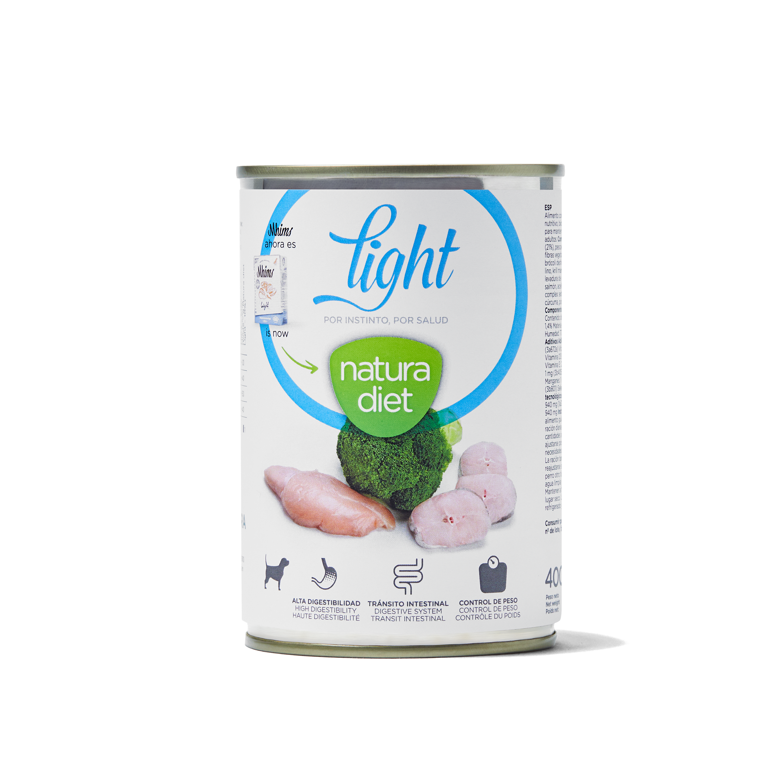 Natura Diet Dog Light (Húmedo) 400g — Bichomania