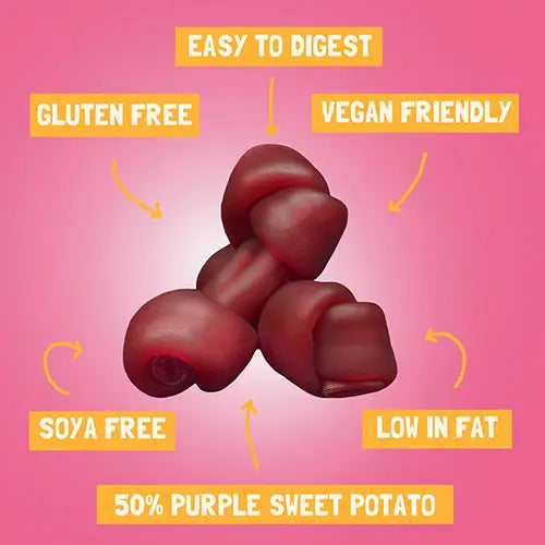 Pawtato small Purple Knots