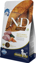 Farmina N&D Dog — Brown Cordero, Zanahoria, Spirulina Adult Mini 2Kg — 8010276041029
