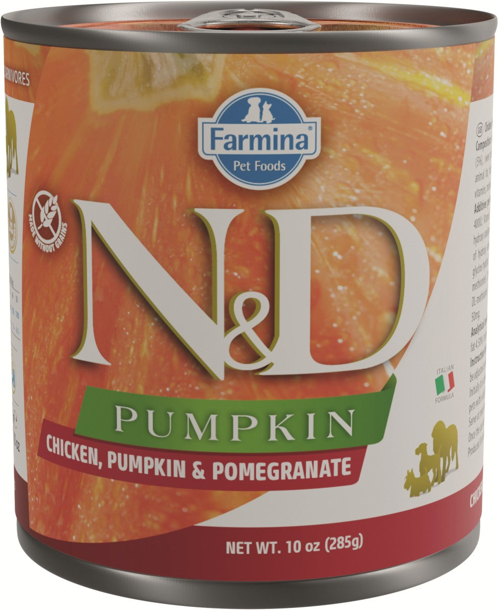 Farmina N&D Pumpkin Dog Húmedo — Pollo, Calabaza y Granada 285g — 8606014102567