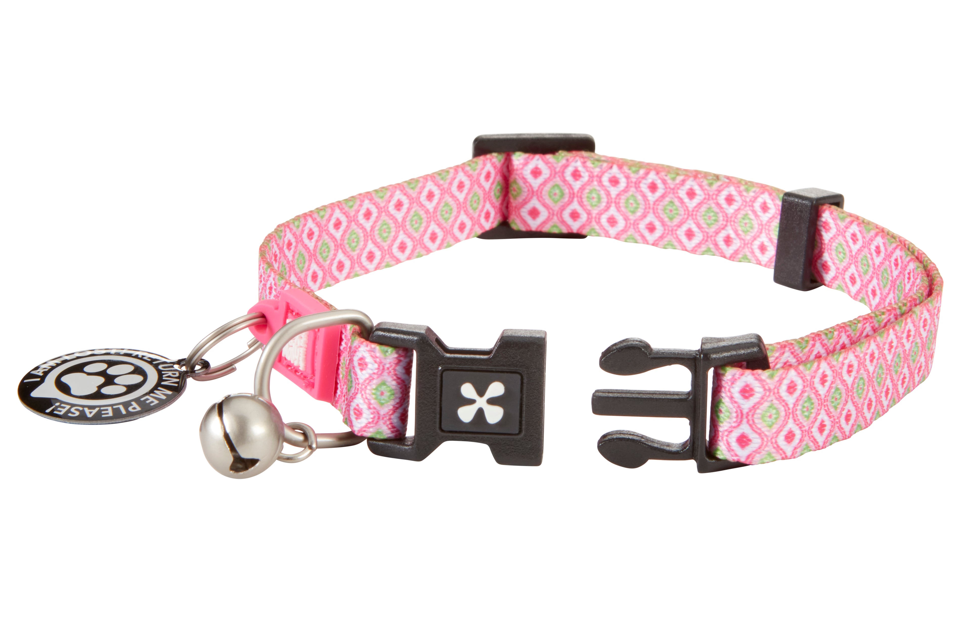 Collar Gotcha Smart ID Retro Pink Max & Molly para gatos