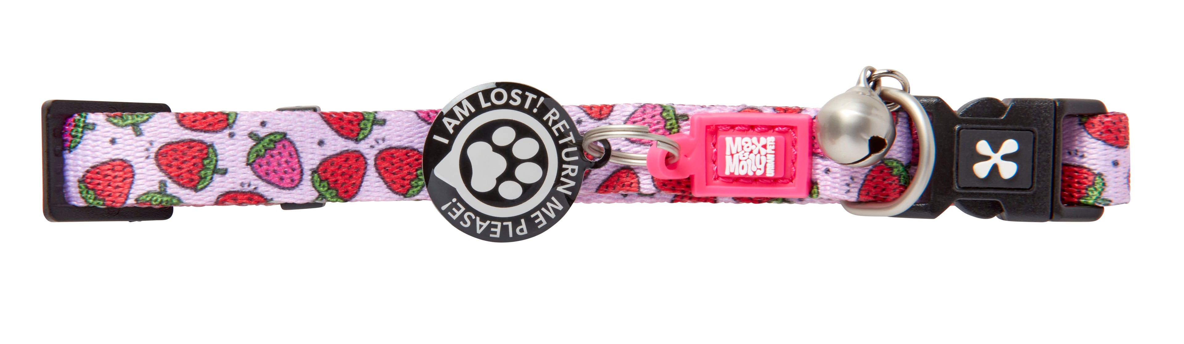 Collar Gotcha Smart ID Strawberry Dream Max & Molly para gatos