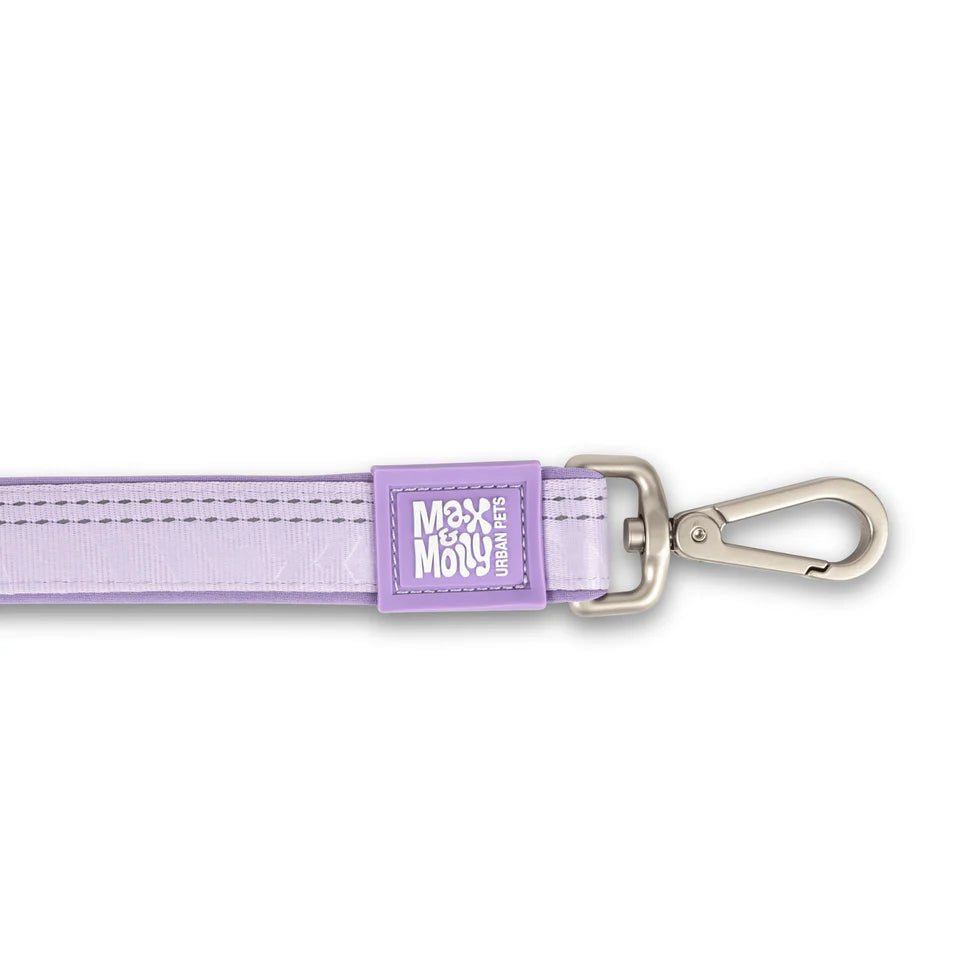 Correa Corta Matrix 2.0 Lavender Max & Molly para perros