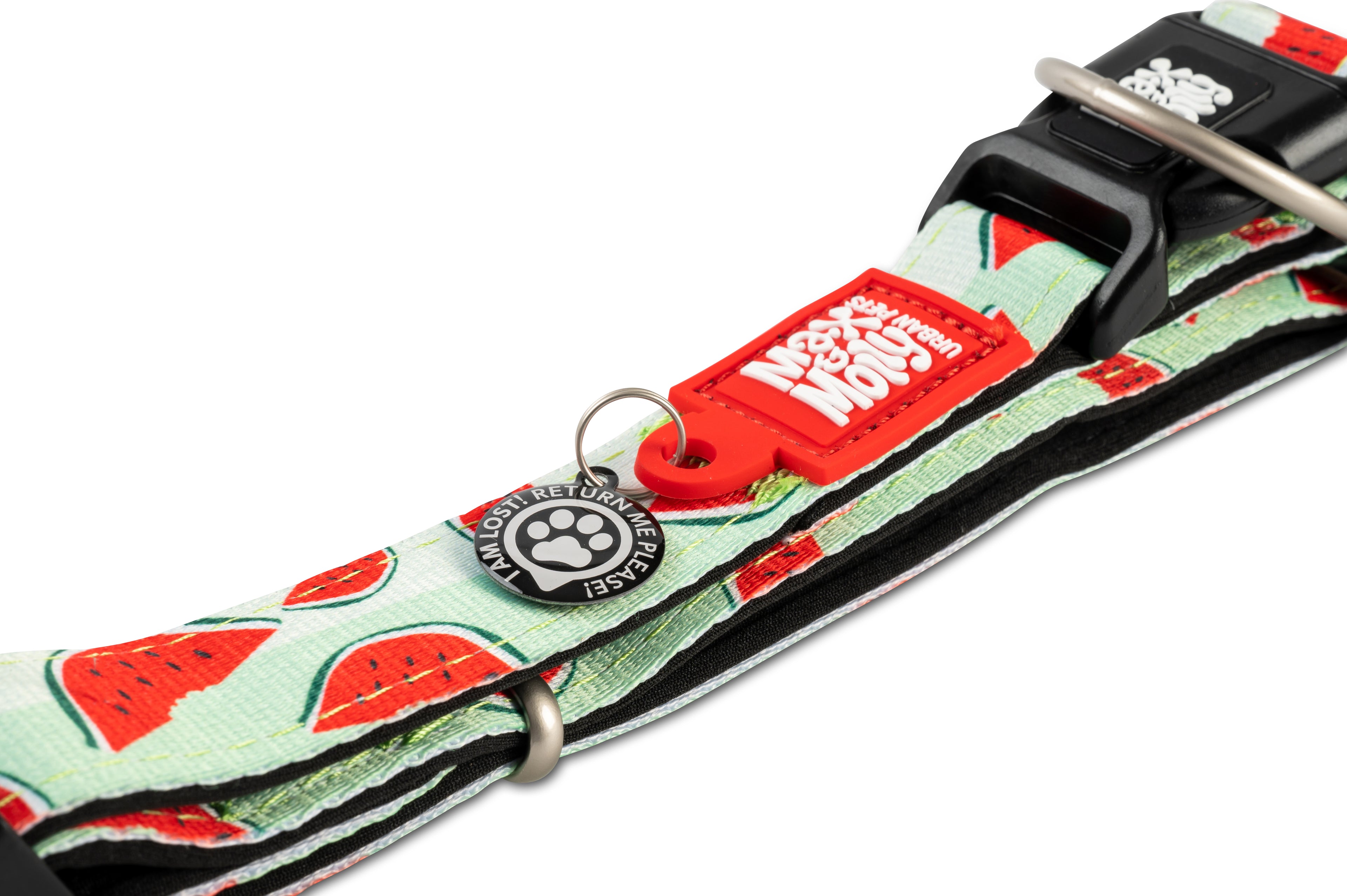 Collar Watermelon con Smart ID —ok Max & Molly