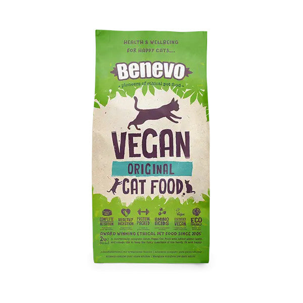 Benevo gatos pienso vegano
