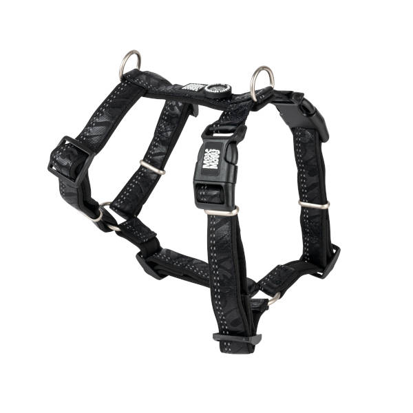 Arnés Comfort Matrix 2.0 Black en H para perros