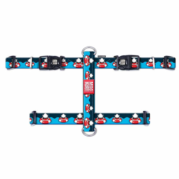 Arnés Frenzy Shark en H Max & Molly para perros