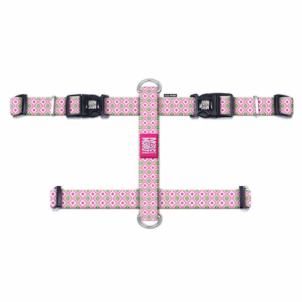 Arnés Retro Pink en H Max & Molly para perros