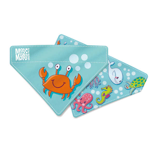 Bandana Blue Ocean para perros Max & Molly