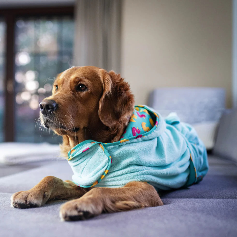 Bathrobe Ducklings Max & Molly para perros