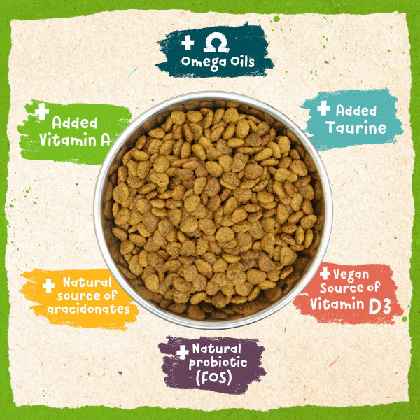 Benevo gatos pienso vegano