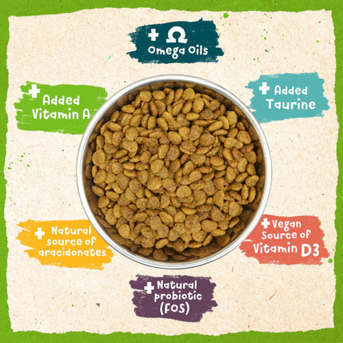 Benevo gatos pienso vegano
