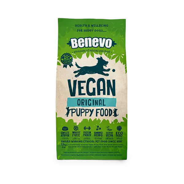 Pienso vegano para cachorros Benevo