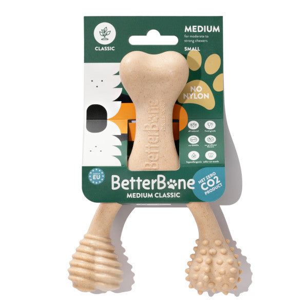 BetterBone Medium Classic Small hueso masticable para perros
