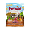 Snack vegano Benevo Pawtato Purple Knots nudos masticables para perros