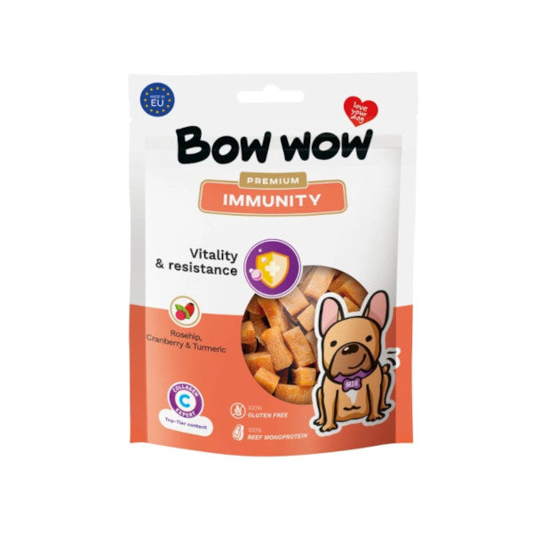Bow wow inmunity cúrcuma y arándano 60 gr