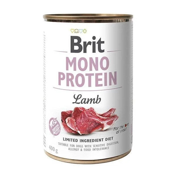Brit Mono proteína Lamb (Cordero) lata para perros