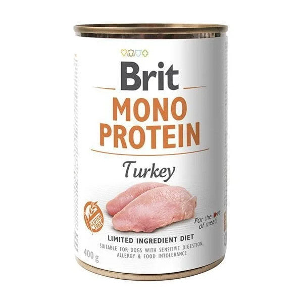 Brit Mono proteína Turkey (Pavo) lata para perros