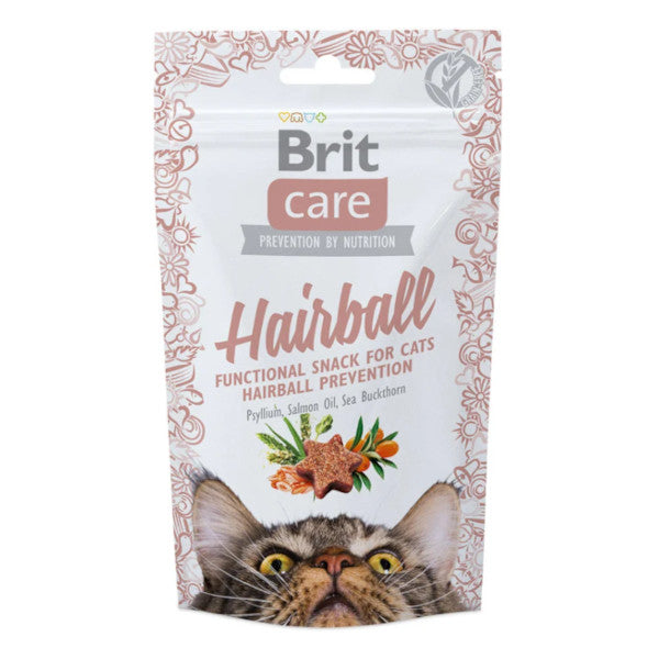 Brit Care Hairball snacks para gatos