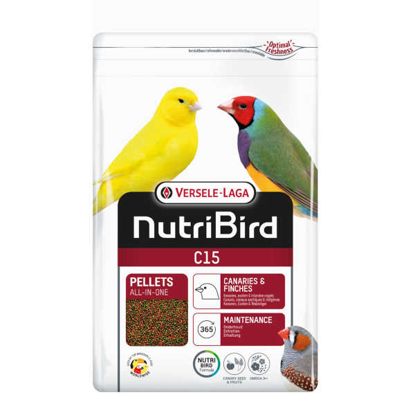 Nutribird C15 alimento para canarios Versele Laga