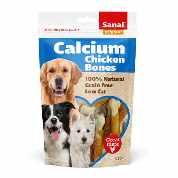 Sanal Calcium Chicken Bones para perros