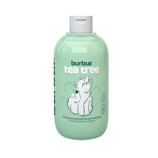 Champú tea tree burbur con árbol de te 400 ml