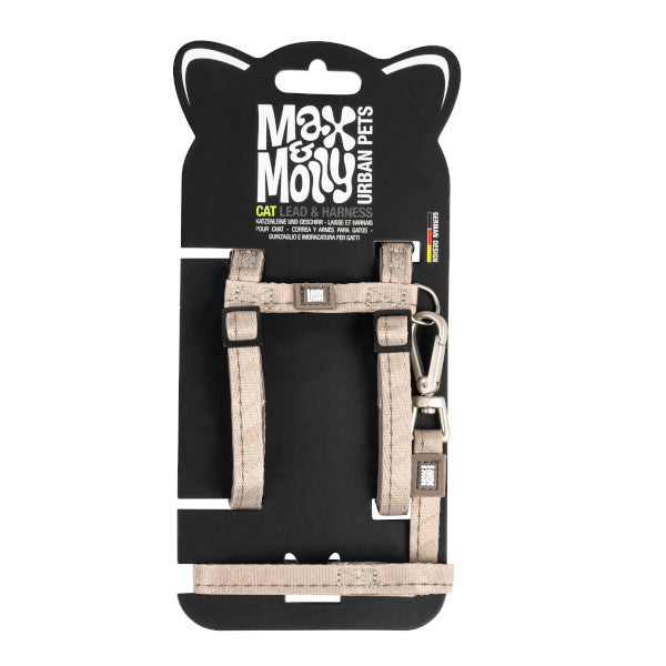Arnés Matrix 2.0 Sand en H Max & Molly para gatos