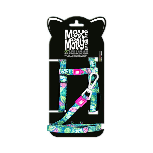 Arnés Tropical en H Max & Molly para gatos